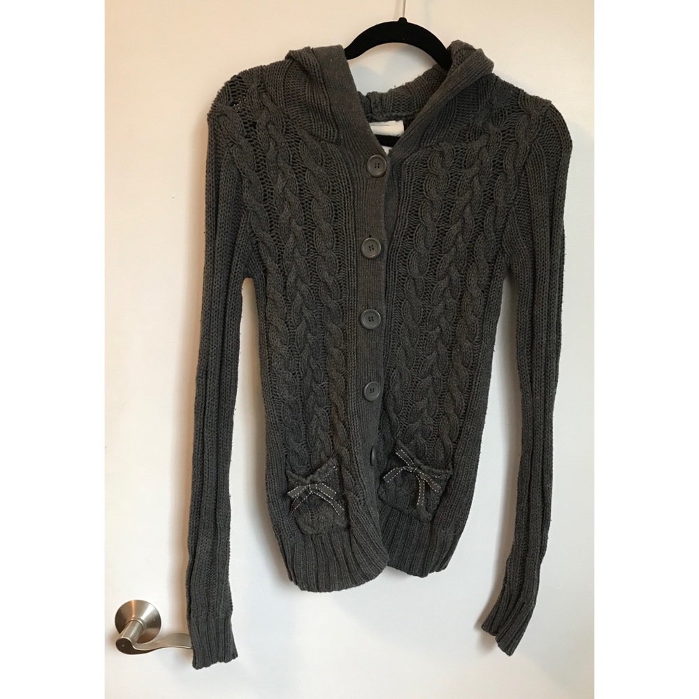 American Eagle Cable-knit Cardigan